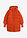 Abrigo acolchado funcional impermeable - Naranja lava - bonprix
