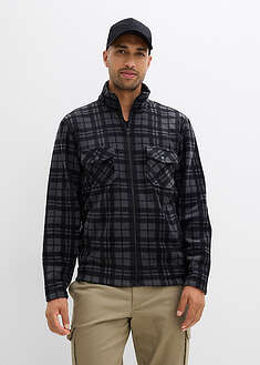 Chaqueta polar con cuello alto