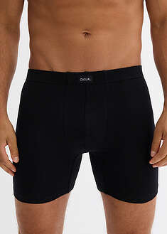 Boxers midi ajustados con algodón (5 unidades)