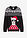 Jersey navideño de suave mezcla de algodón - Negro-blanco - bonprix