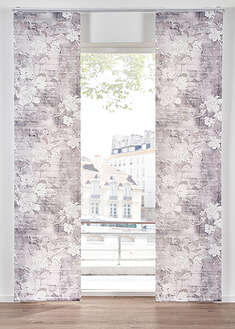 Cortina antideslumbrante con estampado (1 unidad)