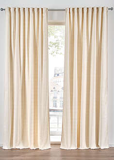 Cortina opaca de chenilla suave (1 unidad)