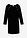 Vestido premamá/de lactancia 2 en 1 de terciopelo suave - Negro - bonprix