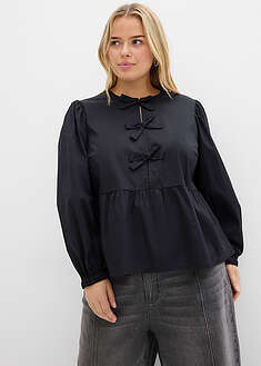 Blusa con detalles de lazo