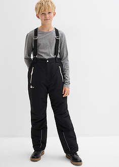 Pantalón funcional impermeable con tirantes y detalles reflectantes