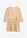 Vestido acampanado de terciopelo - Marrón claro - bonprix