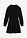 Vestido con purpurina de tejido interlock resistente - Negro - bonprix