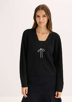 Chaqueta corta de punto