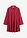 Vestido camisero de algodón puro - Rojo - bonprix