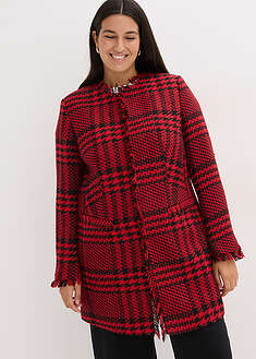 Americana larga de bouclé