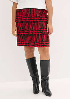 Falda de bouclé suave