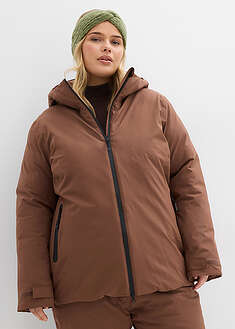 Chaqueta de esquí con protector antinieve
