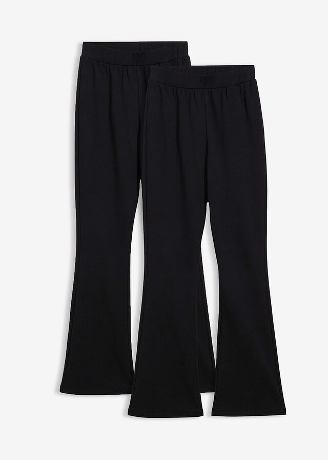 Leggings térmicos con corte bootcut (2 unidades)