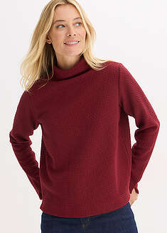 Sudadera con cuello alto