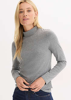 Camiseta ajustada de manga larga