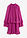 Vestido de gasa con volantes - Fucsia oscuro - bonprix