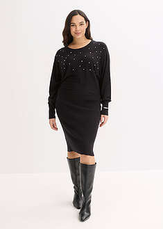 Vestido de punto de mezcla de viscosa suave