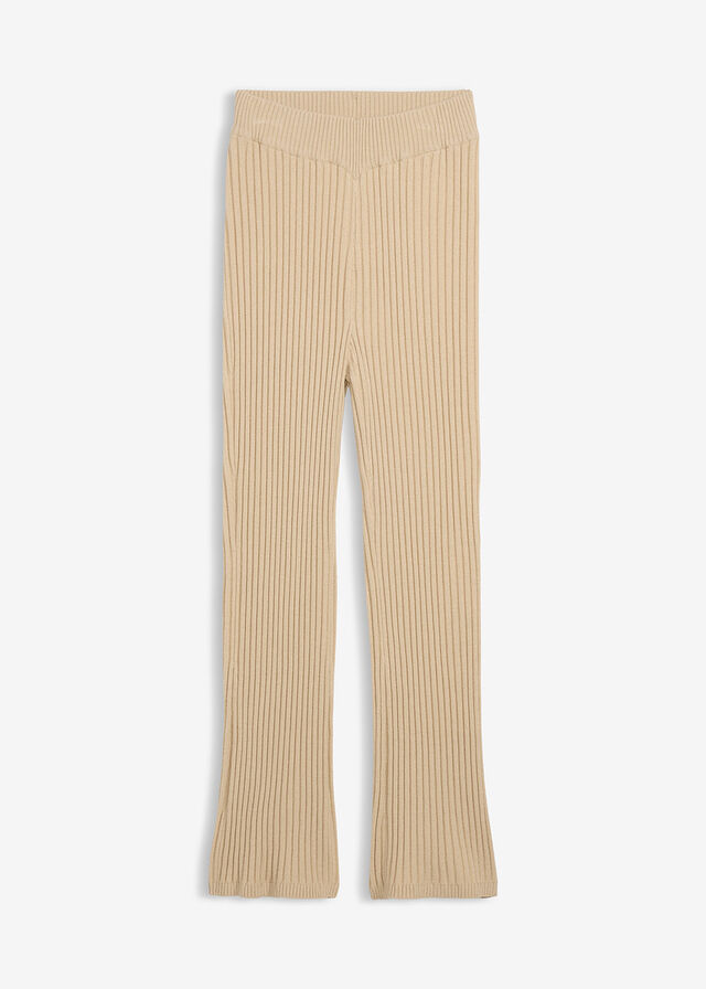 Pantalón de punto de mezcla de viscosa suave