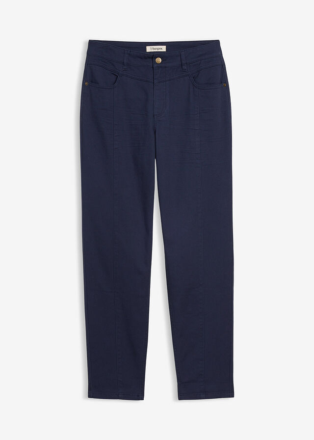 Pantalón de sarga de mezcla de algodón y elastano
