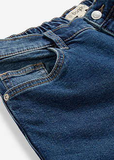 Vaqueros de corte mom, cintura alta, cropped