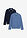 Polo de algodón orgánico puro (2 unidades) - Denim/azul marino - bonprix