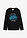 Camiseta de algodón orgánico puro con manga larga - Negro - bonprix