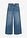 Vaqueros de pernera ancha, mid waist, largo completo - azul medio denim usado - bonprix