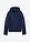 Chaqueta híbrida repelente al agua con inserciones acolchadas y de softshell - Azul marino - bonprix