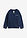Chaqueta oversize de punto - Azul marino-blanco - bonprix