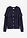 Chaqueta de punto fino de mezcla de algodón - Azul marino - bonprix