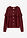 Chaqueta de punto fino de mezcla de algodón - Rojo rubí - bonprix