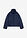 Chaqueta guateada con cuello alto - Azul marino - bonprix