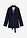 Cazadora vaquera de algodón con cinturón - Azul oscuro denim - bonprix