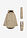 Chaqueta premamá impermeable 6 en 1 con inserto de porteo y chaqueta polar desmontable - Beige-negro - bonprix