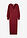 Vestido holgado de punto con largo midi - Rojo rubí - bonprix