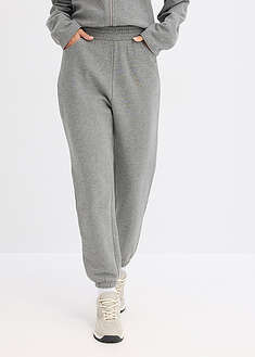 Pantalones de chándal con entrepierna extra ancha de algodón orgánico puro