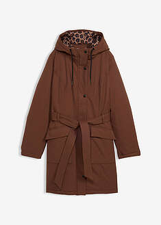 abrigo-corto-para-exteriores-con-cinturon-material-impermeable-y-forro-de-leopardo