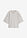 Camiseta oversize corta, de algodón orgánico puro y pesado - Gris claro jaspeado - bonprix