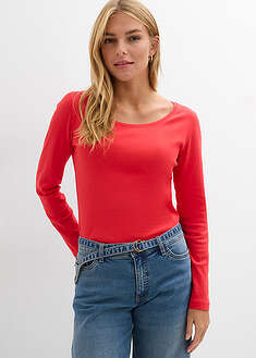 Camiseta de algodón orgánico puro con manga larga