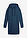 Vestido tipo sudadera con algodón orgánico - Azul marino - bonprix