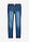 Vaqueros skinny, mid waist, elásticos - Azul desgastado - bonprix
