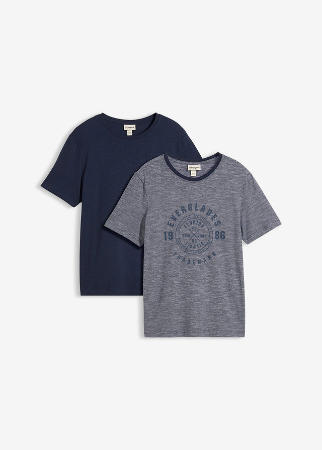 Camiseta de algodón puro (2 unidades)