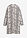 Vestido camisero holgado de viscosa fina - piel de serpiente negro-blanco - bonprix