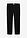 Pantalón de sarga regular fit de algodón orgánico, straight - Negro - bonprix