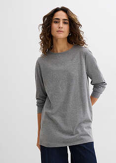 Camiseta larga de algodón orgánico puro