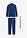 Traje (3 piezas) con corbata, slim fit - Azul - bonprix