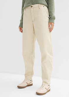 Pantalón de sarga tipo barrel