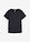 Camiseta deportiva ancha con aspecto estructurado - Negro - bonprix