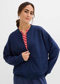 Chaqueta holgada de chándal de neopreno