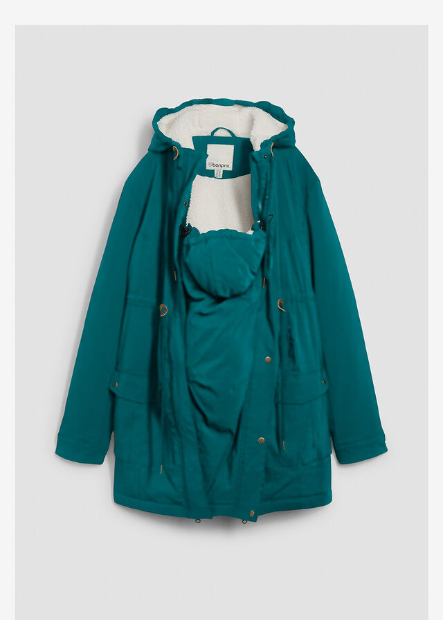 Suave chaqueta premamá/de porteo 3 en 1